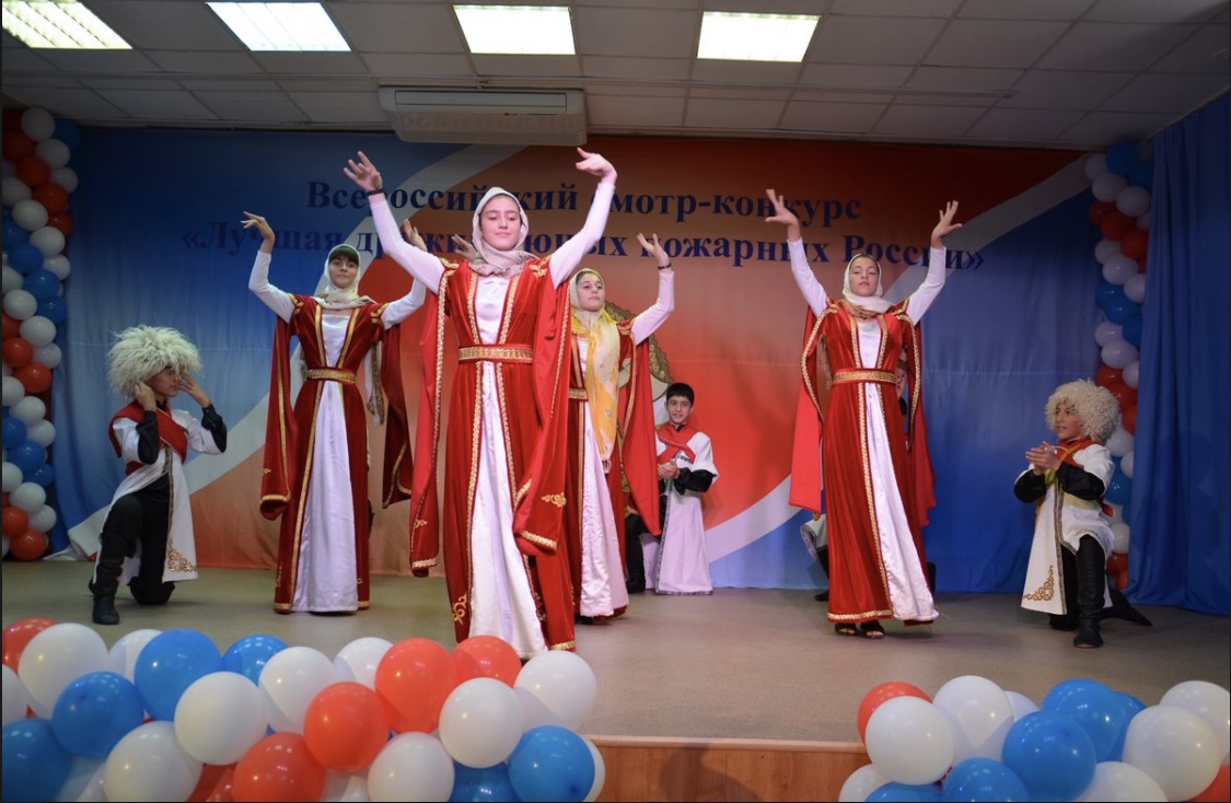 Финалистами Всероссийского смотра—конкурса «Лучшая дружина юных пожарных России» стали ученики 9 класса СОШ 2 г. Избербаш 